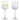 Anton Studio Designs Wave Silver Wine Glasses, Set of 2