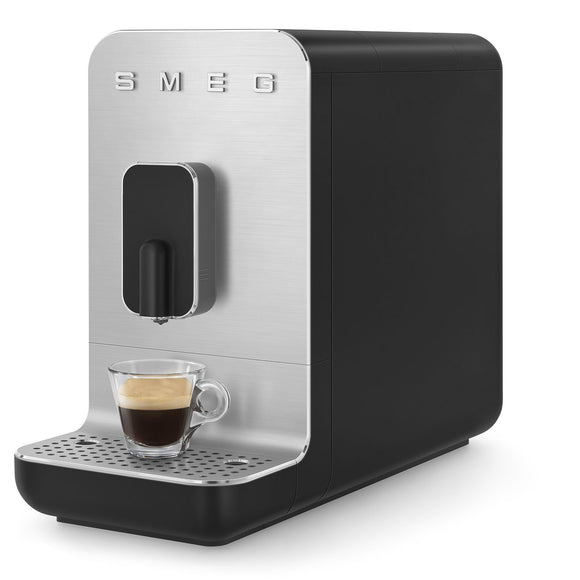 Smeg Taupe Automatic Coffee and Espresso Machine with Milk Frother +  Reviews