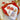 Bodrum Linens Confetti Linen Napkins, Set of 4 Lifestyle Image 1 showing the top view of the product placed on top of the serving plate.