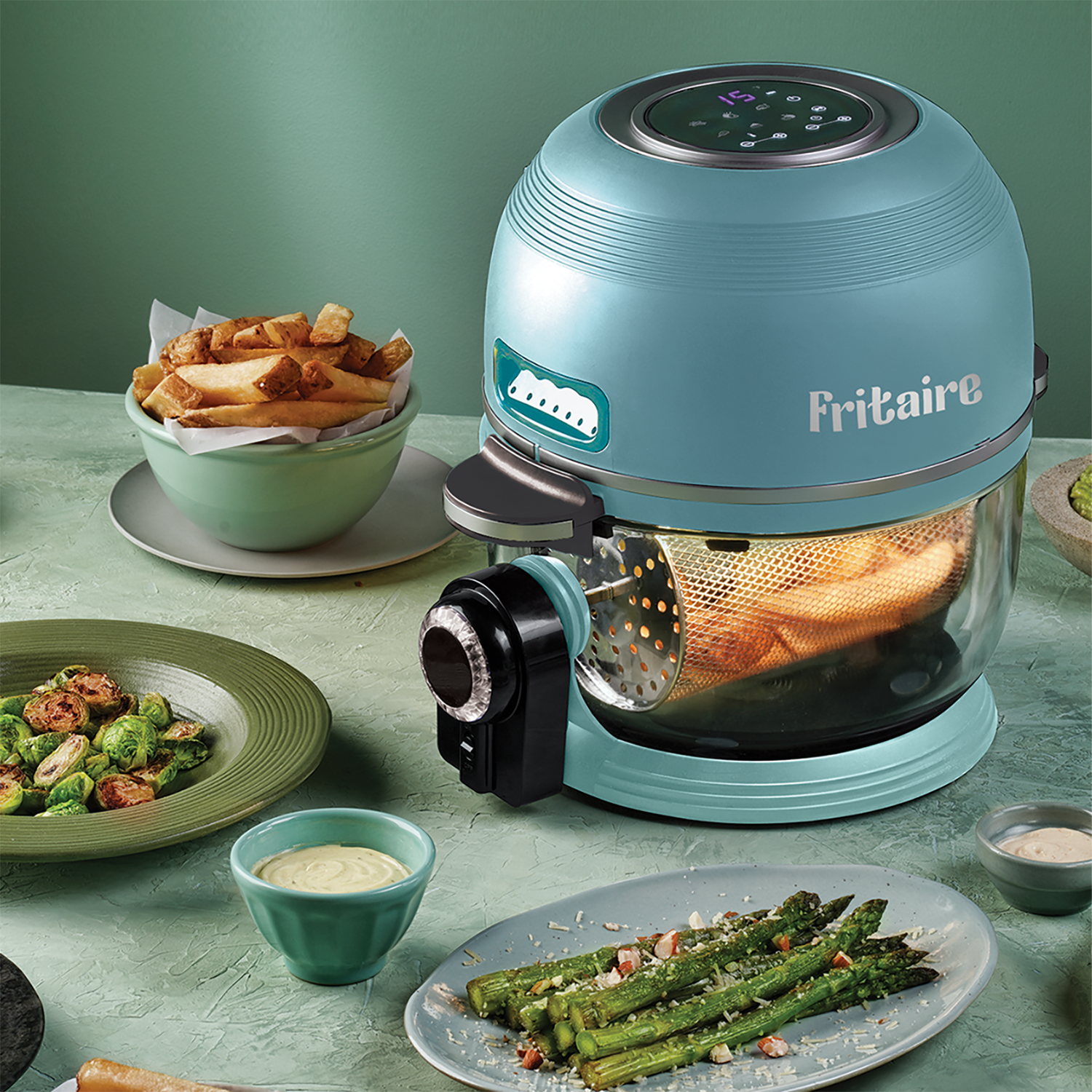 Self-Cleaning Air Fryer by Fritaire #airfryer #kitchenhacks 