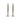 Crystal Candlesticks with Crushed Stones, Set of 2