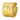 Bodrum Linens Gold Laurel Leaf Napkin Rings, Set of 4