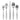 Gourmet Settings Non Stop 40-Piece Set