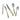 Michael Wainwright Panthera Gold 18/10 Stainless Steel 5 Piece Place Setting