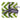 Bodrum Linens Ripple Grass Square Coasters, Set of 4