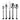Gourmet Settings Treble Clef 20-Piece Set