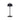 Zafferano Theta Cordless Matte Black Table Lamp