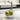Caesarea Lucite Salad Bowl with White Base