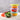 Multi-Colored Glass Storage Containers, Set of 4 - CRYSTALIA GLASS