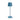 Zafferano Poldina Pro 15" Cordless Rechargeable Avio Blue Table Lamp