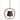 Zafferano Poldina Suspension Rust Lamp