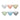 Guzzini Tiffany Set of 6 Acrylic Serving Cups